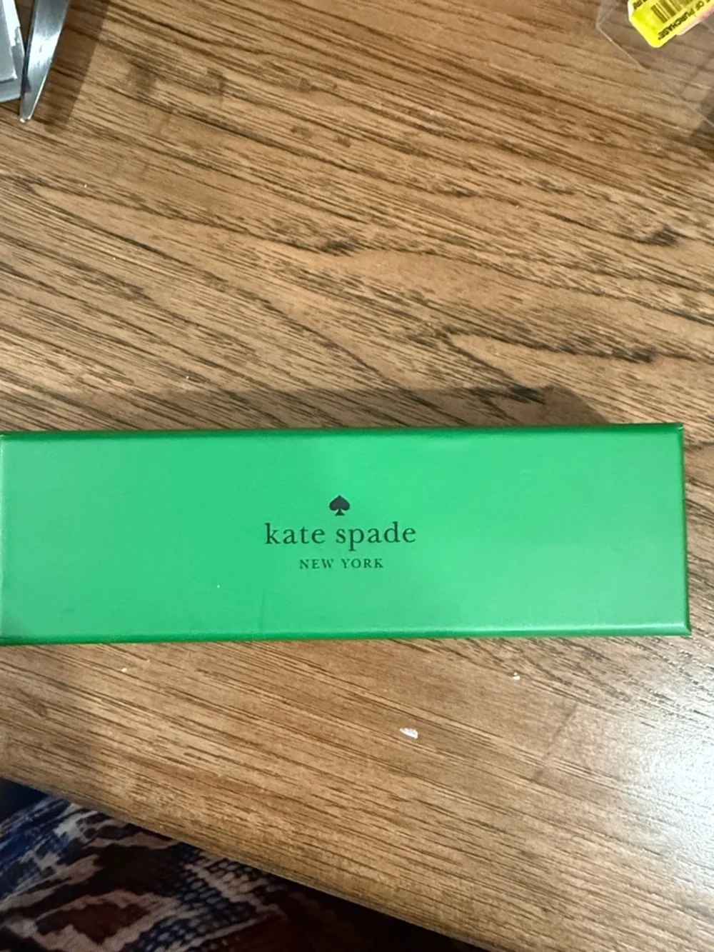 kate spade Sunshine Floral Ballpoint Pen with Green Logo Presentation Gift Box